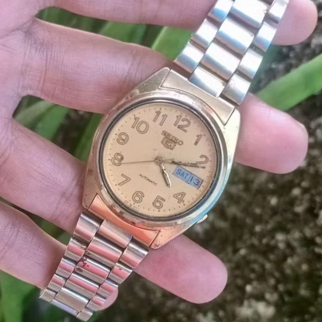 Jam Tangan Vintage Seiko Automatic Cal 7009 Original