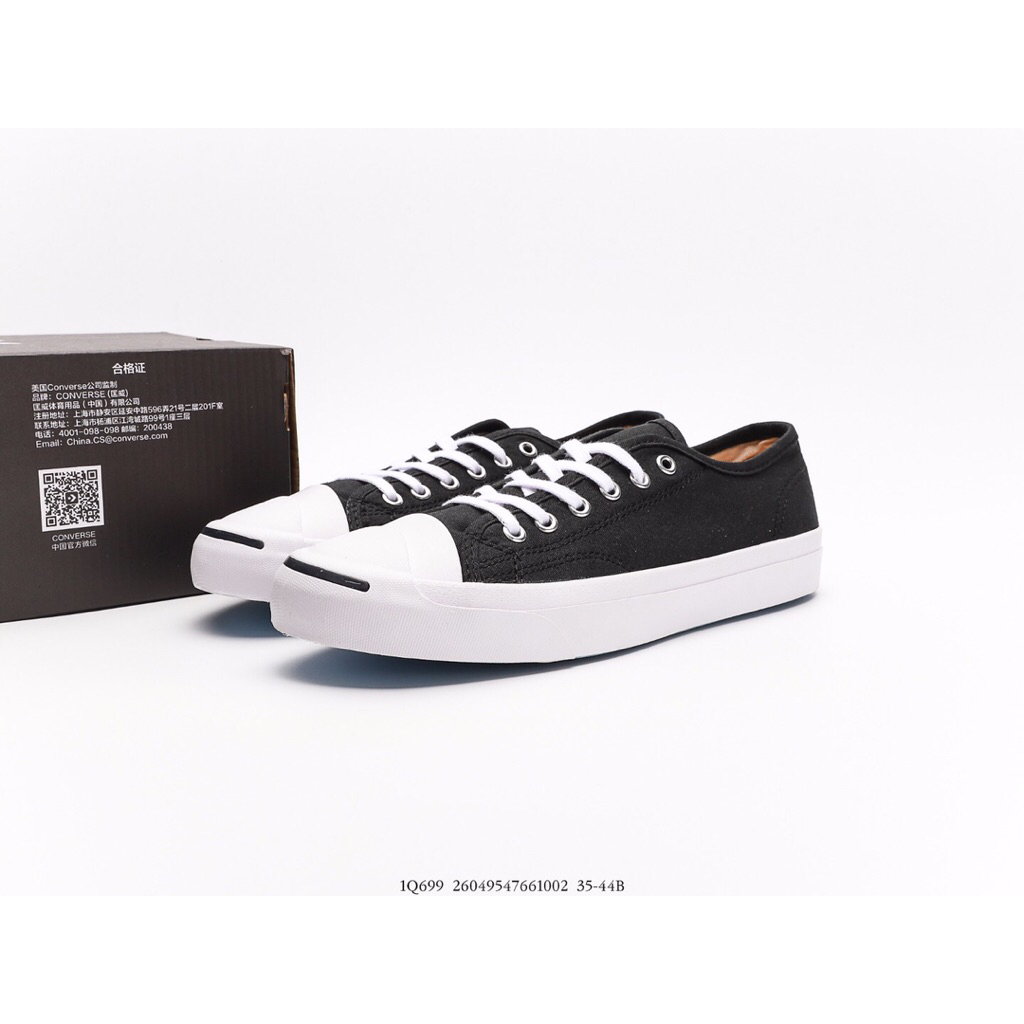 Converse Jack Purcell Black Canvas