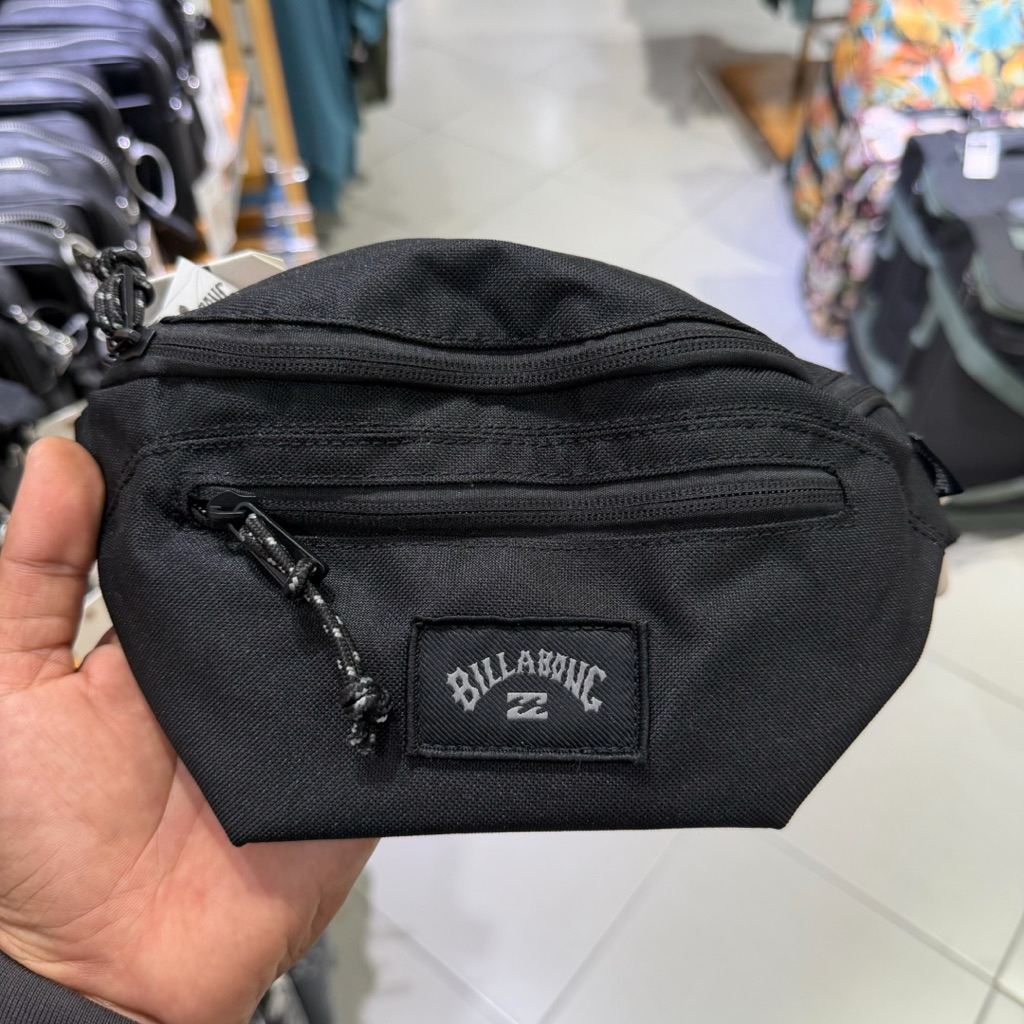 Tas Pinggang Pria Billabong Original Bali Waistpack Black New