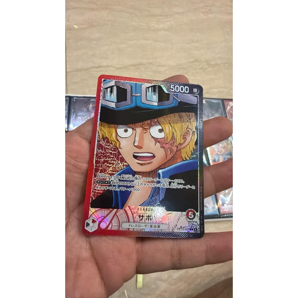 leader sabo op13-004 tcg