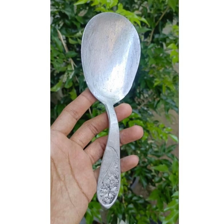 centong aluminium lawas antik jadul
