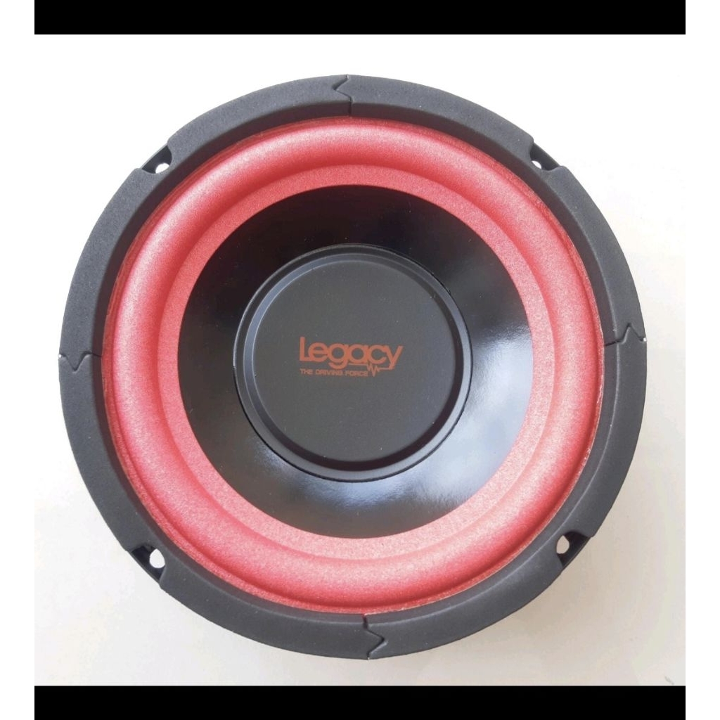SPEAKER 6 INCH SUBWOOFER LEGACY 100WATT 2 4 8 OHM 6IN 6" 6 IN 6INCH SUBWOFER LEGACY 696 DOUBLE COIL 