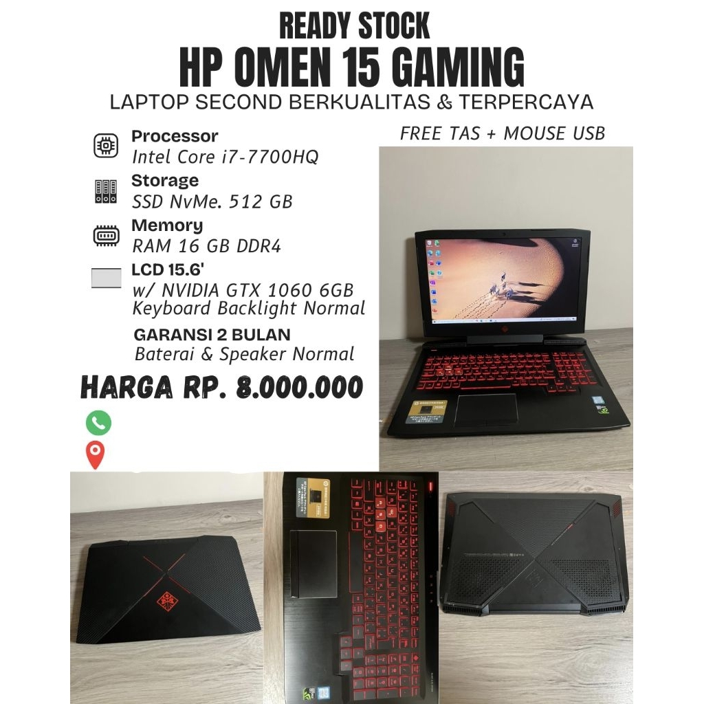 HP OMEN 15 GAMING