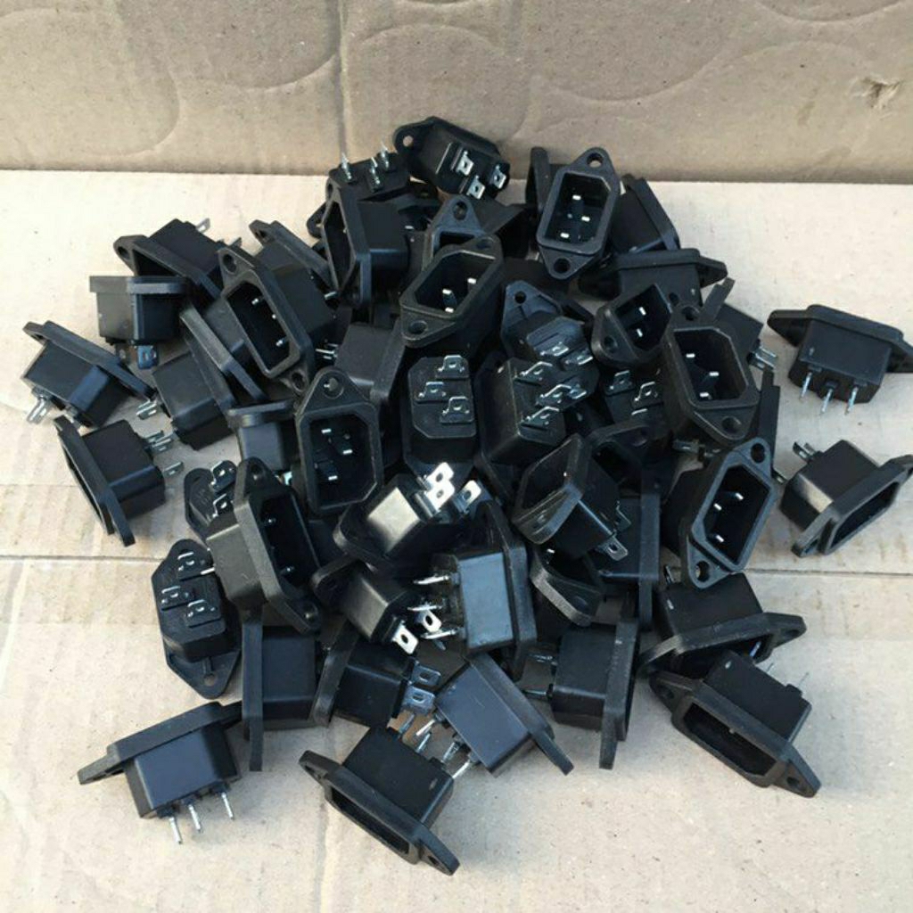 jack computer soket ac power 3 pin