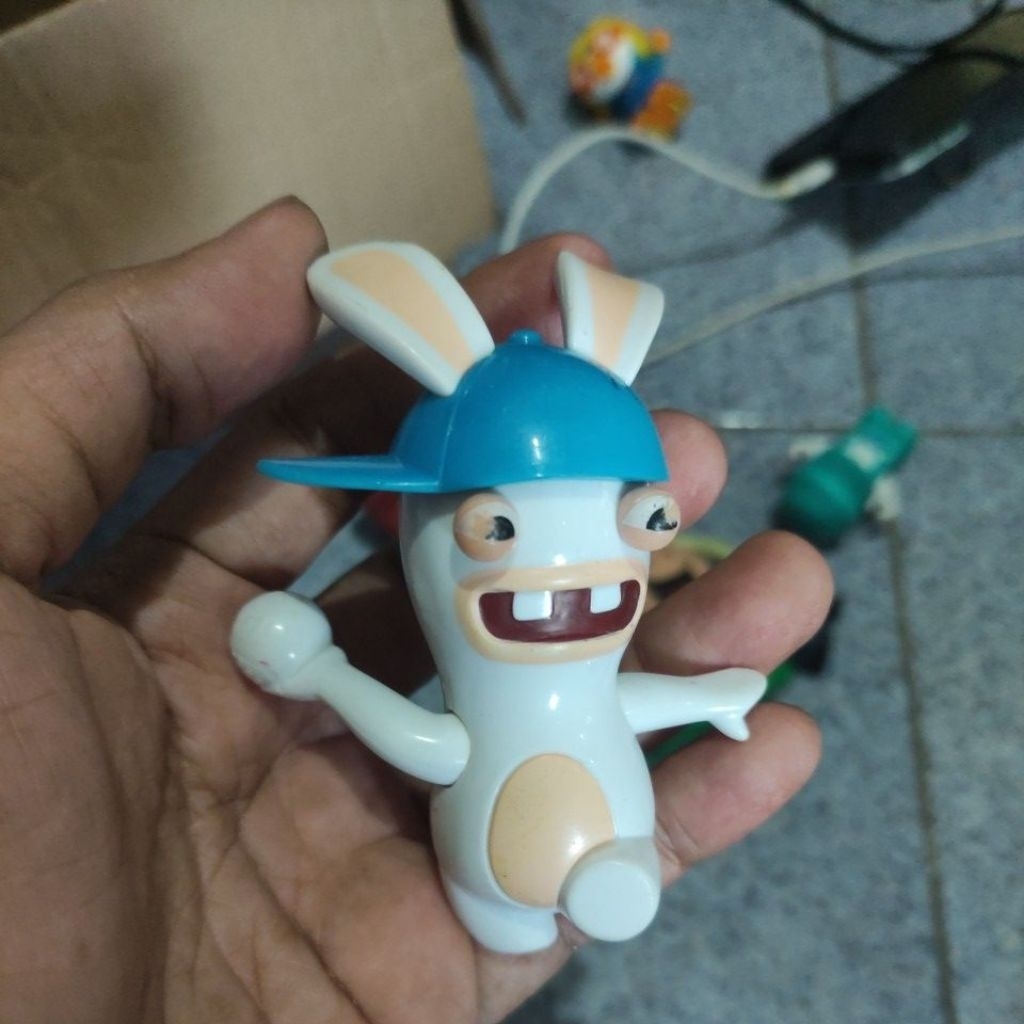 Rabbids Invasion Figure McDonald's Happy meal Rabbit