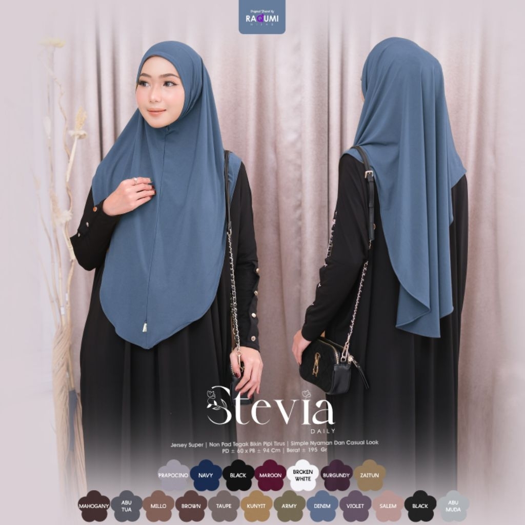 STEVIA DAILY HIJAB ORI RAQUMI HIJAB