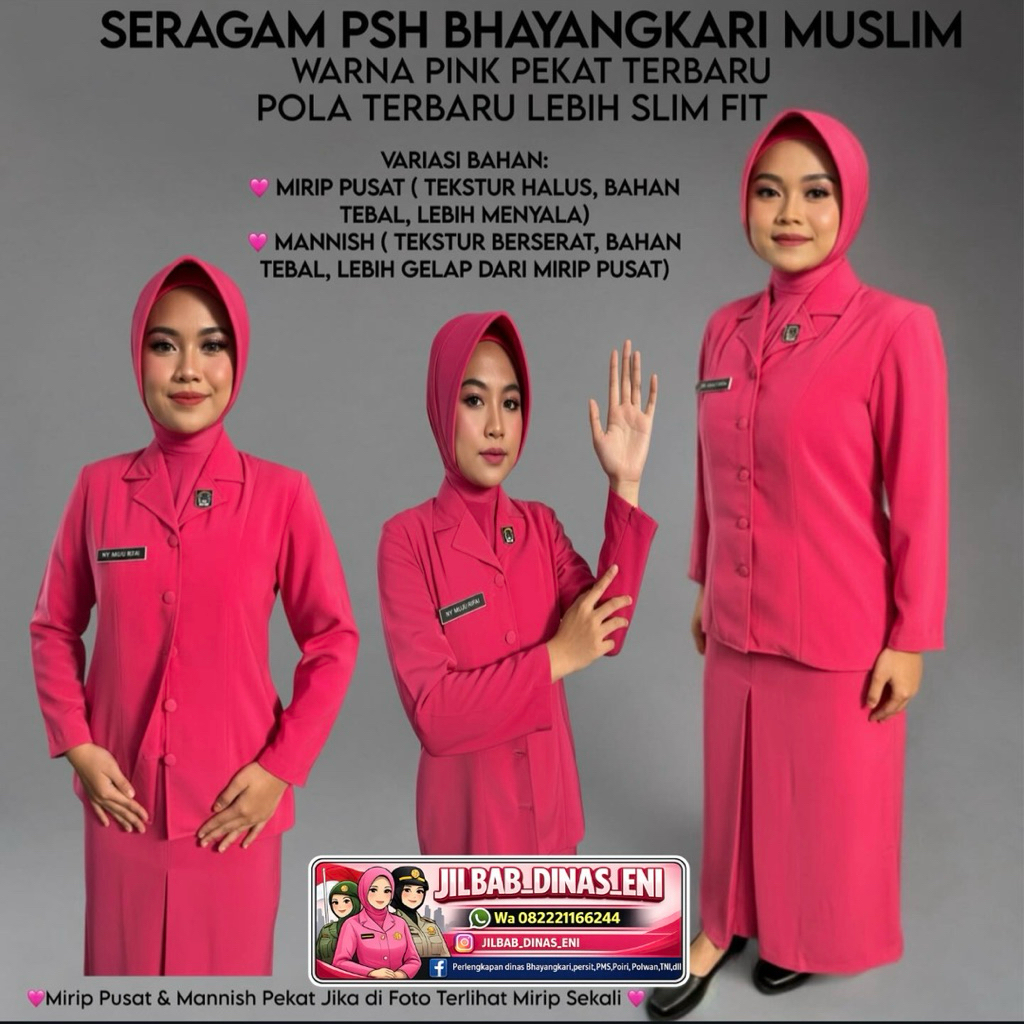 SERAGAM PSH BHAYANGKARI TERBARU MUSLIM