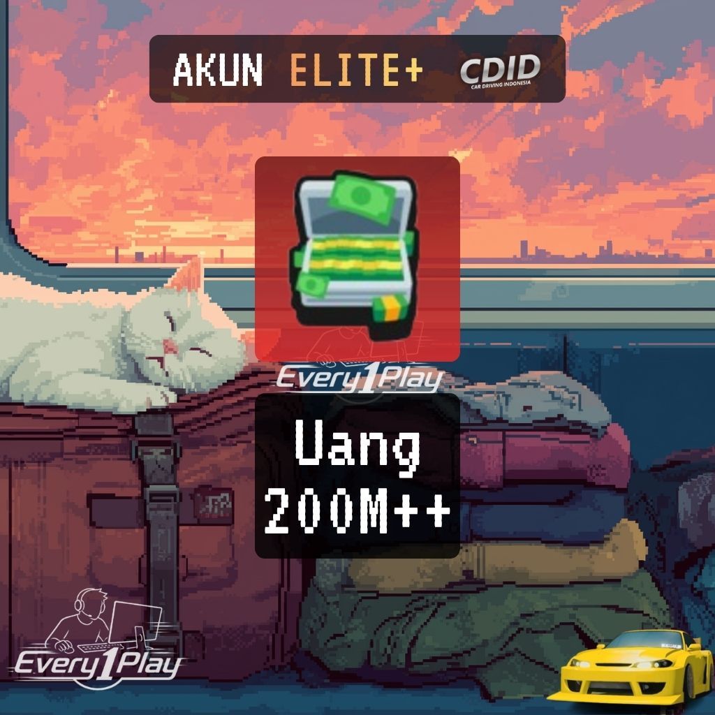 Akun Car Driving Indonesia Uang 200M+ - Akun Roblox CDID Car Driving Indonesia