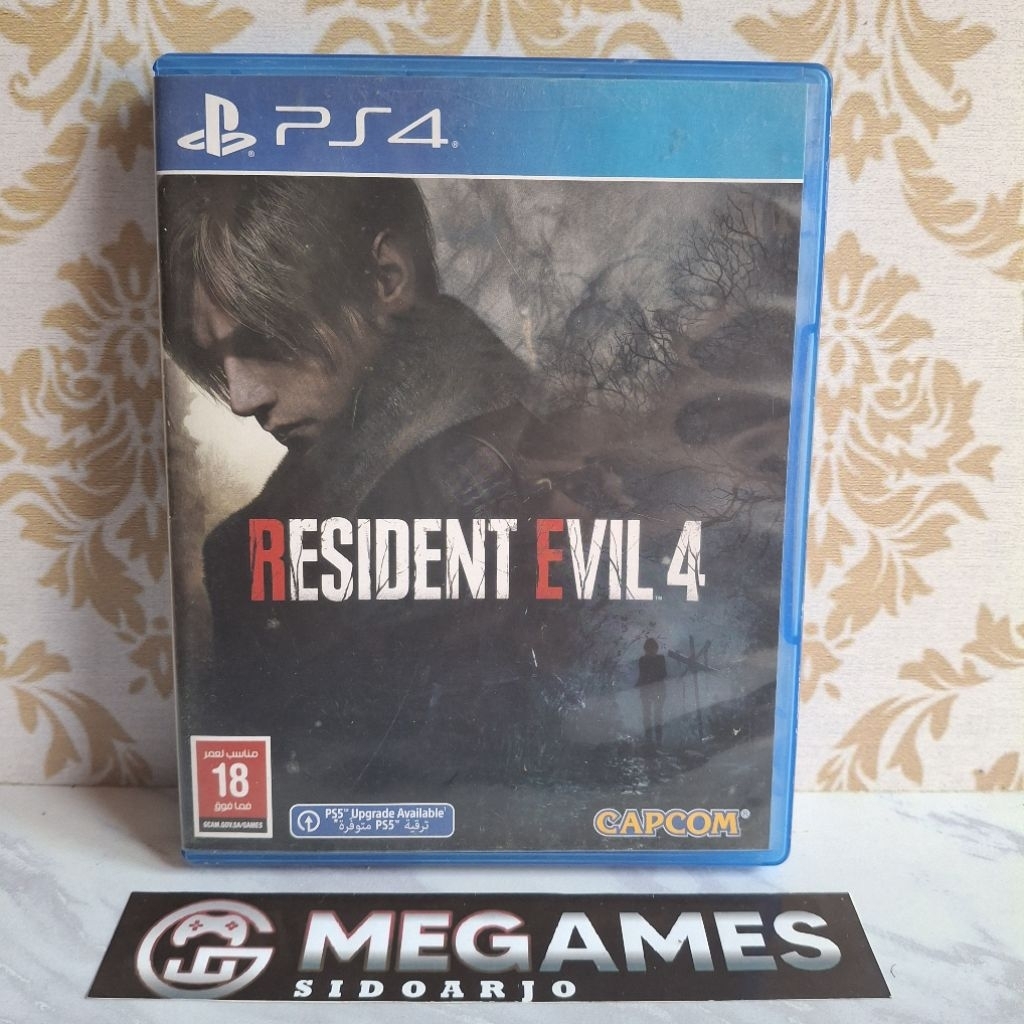 Kaset Bd Ps4 Resident Evil 4 Remake - Second/Bekas