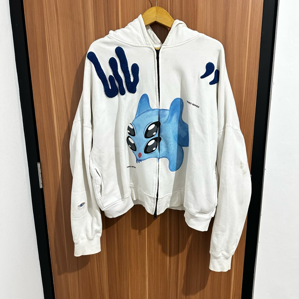Preloved lil public zip hoodie