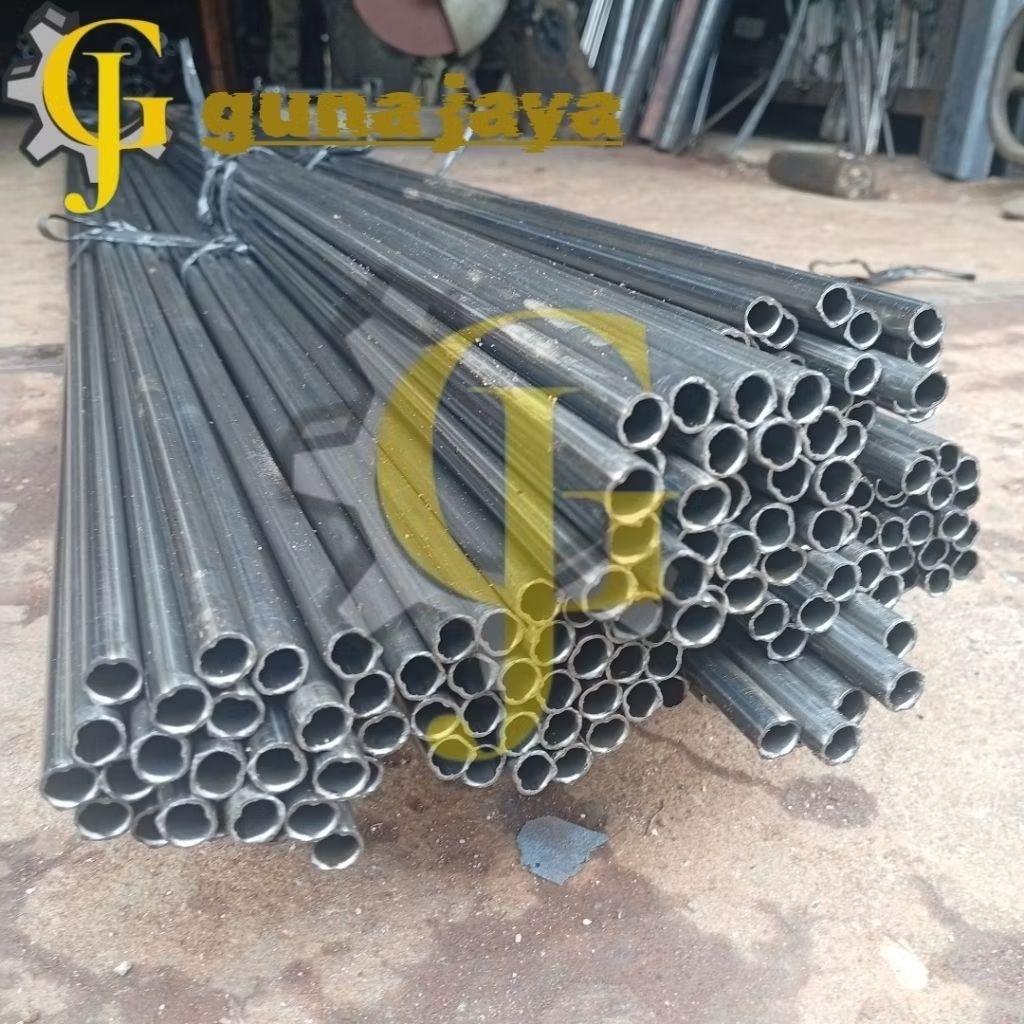 Pipa besi Od 8 mm id 6 mm x 1000