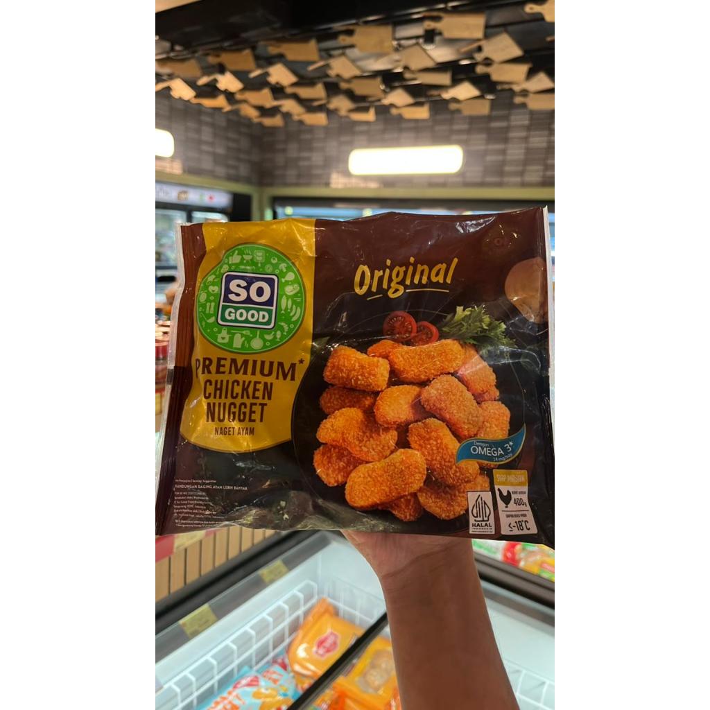 SO GOOD CHICKEN NUGGET PREMIUM 400GR