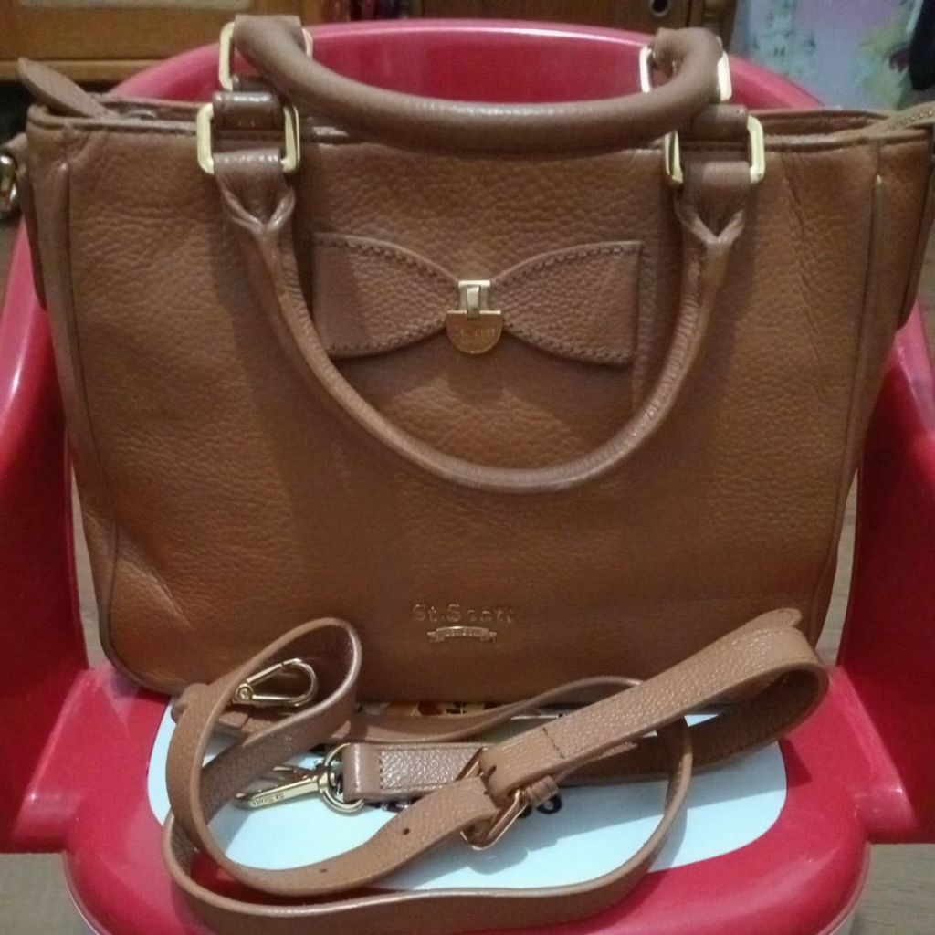 Tas St. Scott Sling Kulit Jeruk Monza