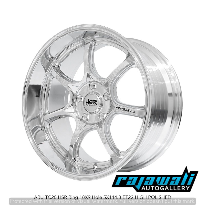 VELG HSRWHEEL-VELG ARU RING 18 CELONG UNTUK INNOVA REBORN ZENIX CRV HARRIER
