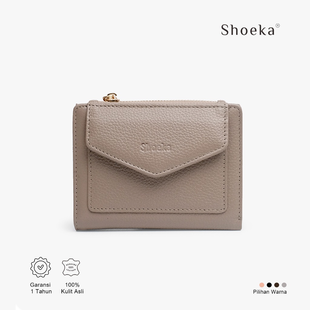 Shoeka - Dompet Wanita Kulit asli - Dompet Wanita Kecil - Valora