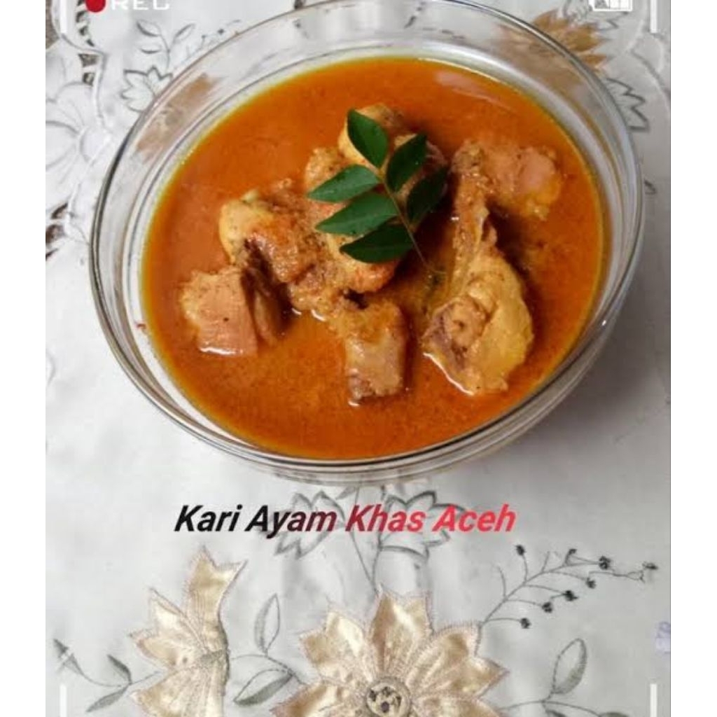 Bumbu kari Ayam khas aceh