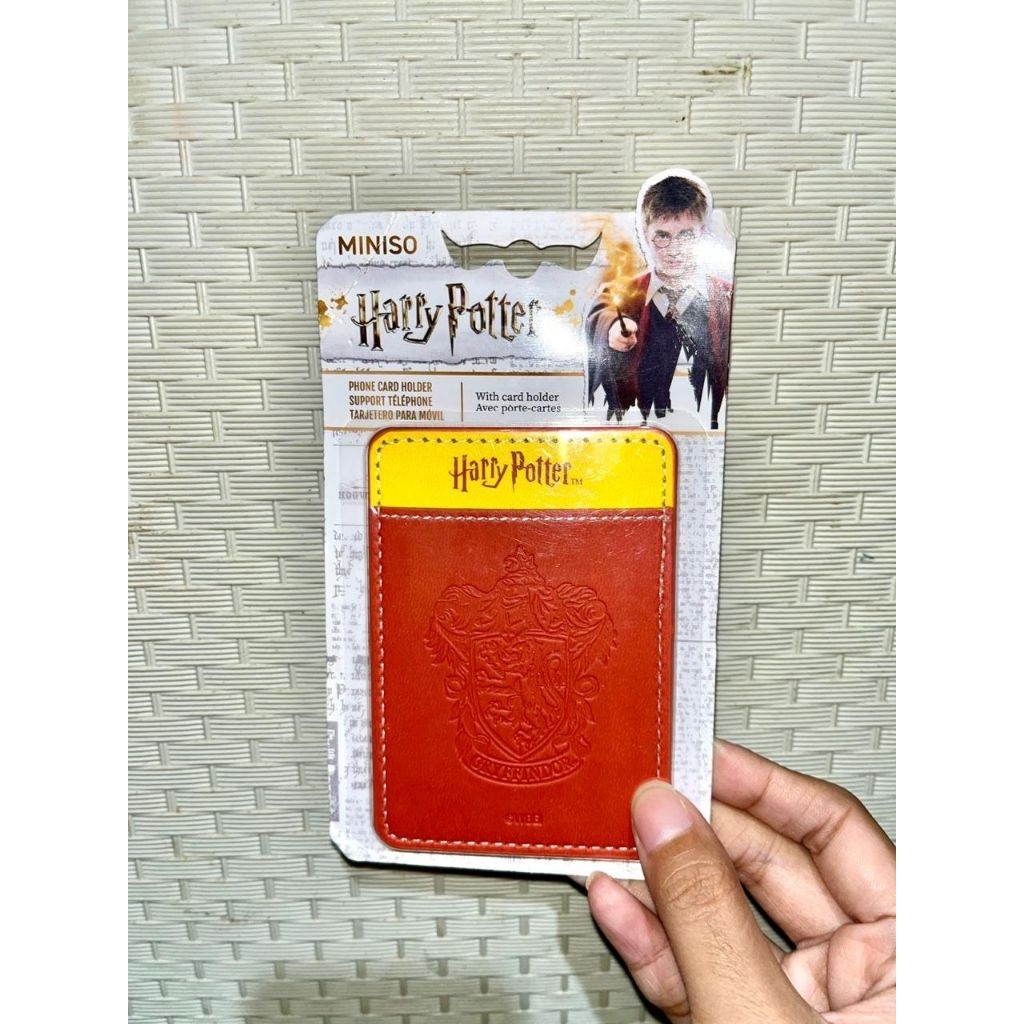 New card holder hp miniso x harry potter