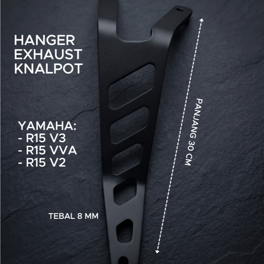 Exhaust Hanger Knalpot Yamaha R15 V3 V2 | Gantungan Knalpot R15VVA Breket Knalpot Wr3 R15 V3 V2
