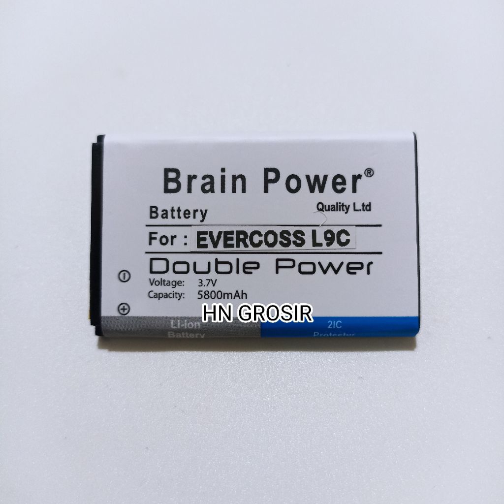 Baterai Evercoss L9C Double power battery batre batrai batrei hp