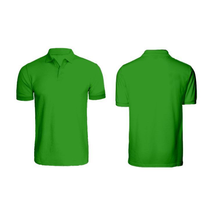 Kaos Polo Shirt Tshirt Baju Kerah Distro Hijau Fuji iJO banyak warna sablon bordir LOGO TULiSAN NAMA