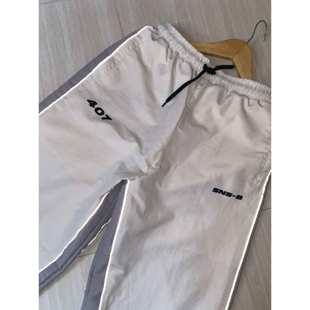 TRACKPANTS SNSB x 407 WHITE