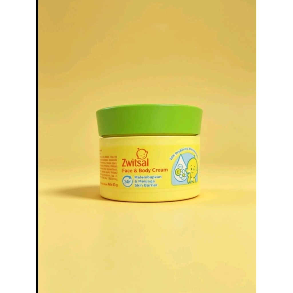 Zwitsal Baby Cream - Pelembab Wajah & Tubuh Bayi dengan Chamomile dan Vitamin E