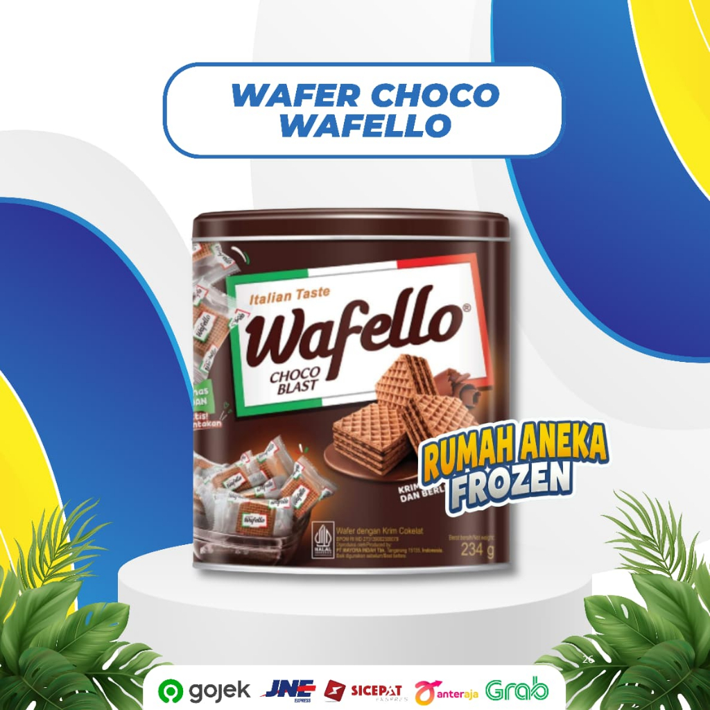 ROMA WAFER WAFELLO KALENG /WAFER COKLAT DAN CARAMEL