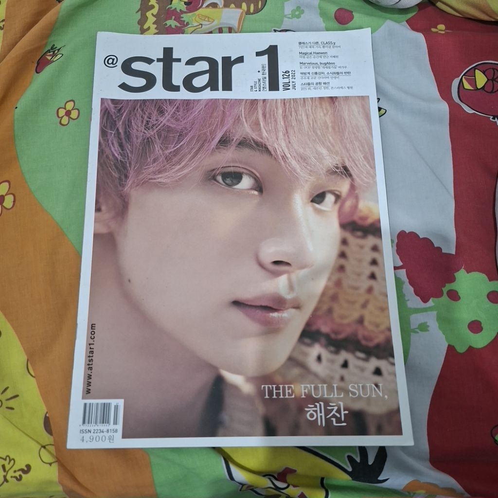Magazine / Majalah Star 1 Cover Lee Haechan (NCT) Ori