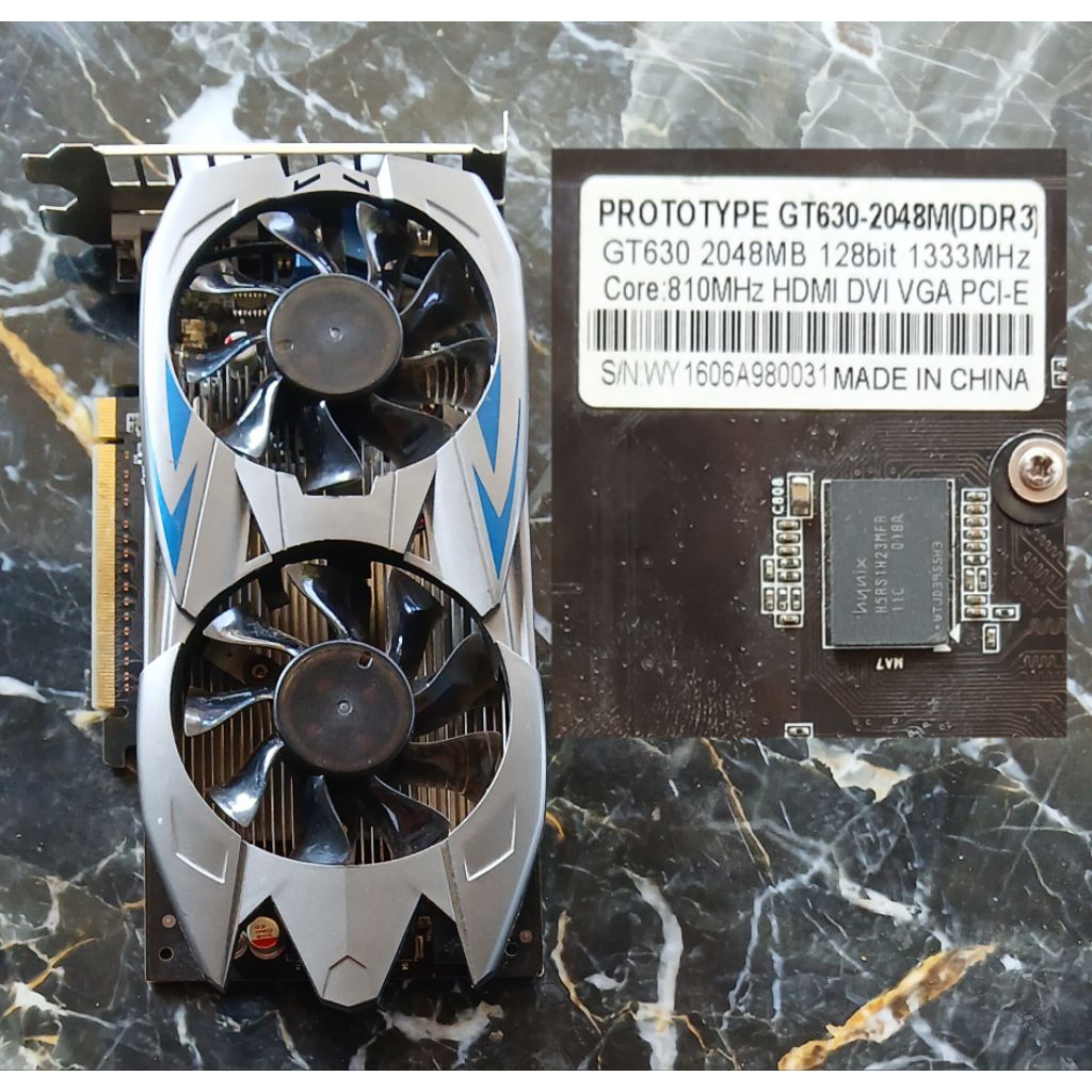 PROTOTYPE GT630-2048MB (DDR3) 128bit 133eMhz