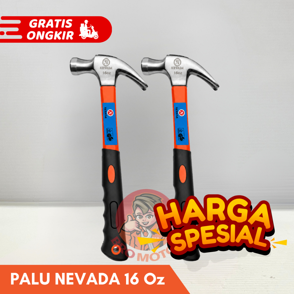 TERMURAH Palu Cukit / Palu Kambing 16 Oz Nevada Original