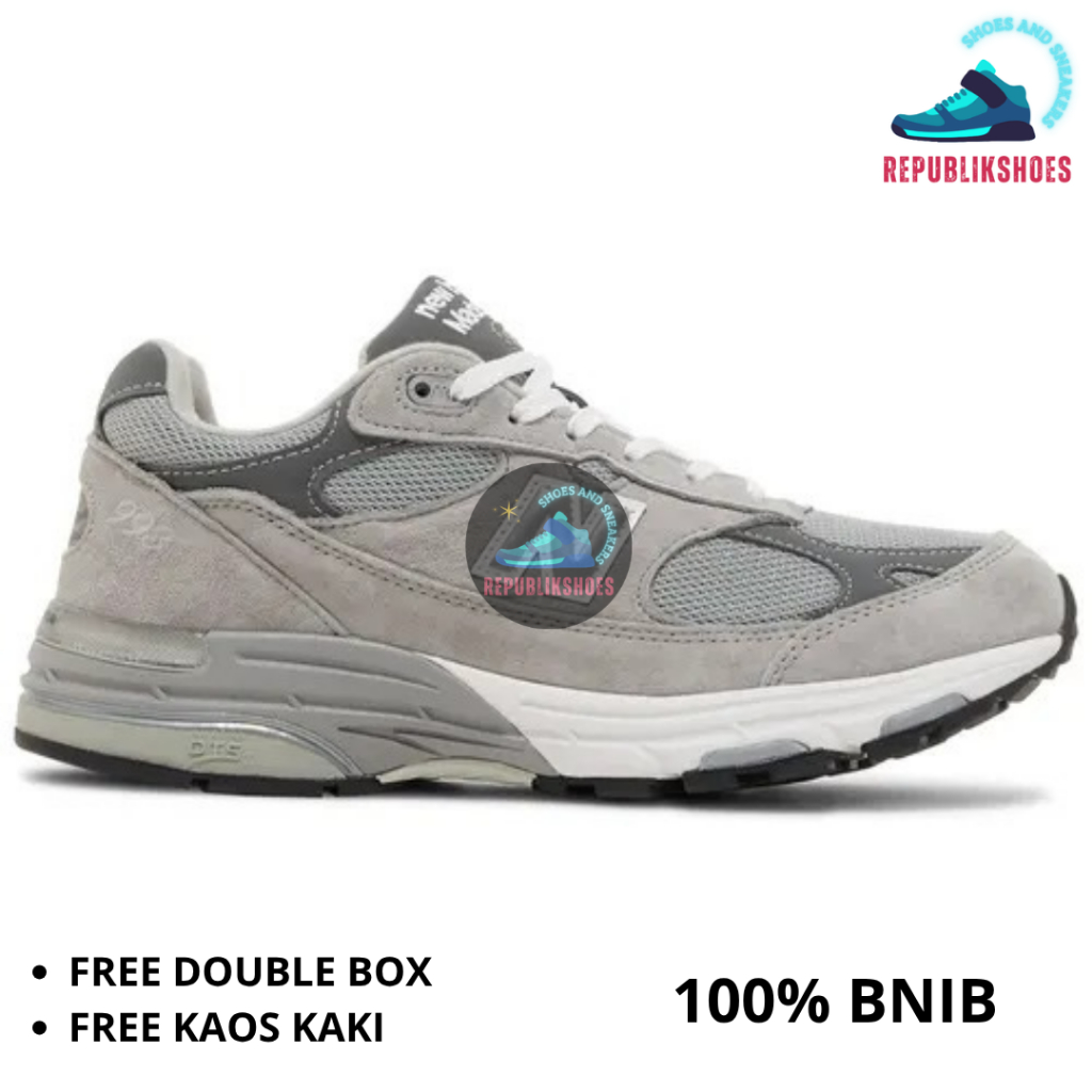 Sneakers Pria 993 Made In usa Grey