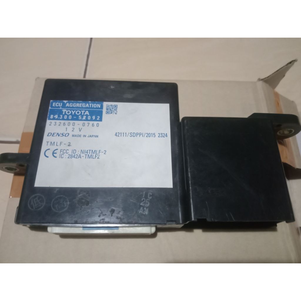 ECU Smartkey ECU Aggregation Smart Box Vios Yaris Bakpao 2007-2014