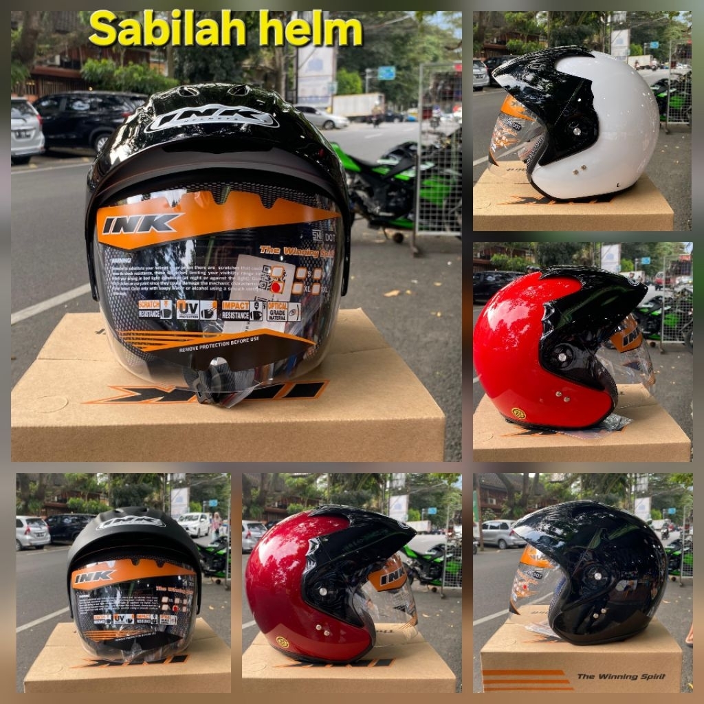 HELM INK CX 390 CALSIC/ BATMAN ORIGINAL 1000/& BARANG DIJAMIN ORI REAL PICTURE