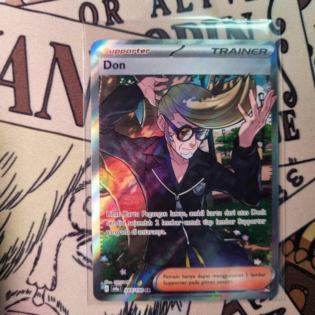 Don SR Trainer Supporter Pokemon TCG Indo