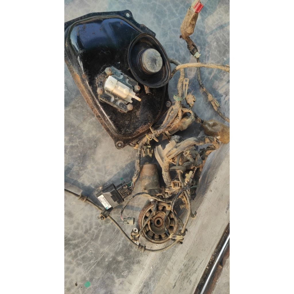 kabel body/pengapian folset motor honda beat fi stater kasar,barang original cabutan