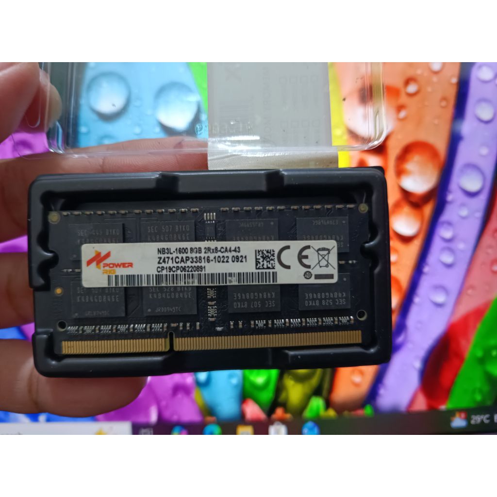 RAM LAPTOP DDR3L 8GB