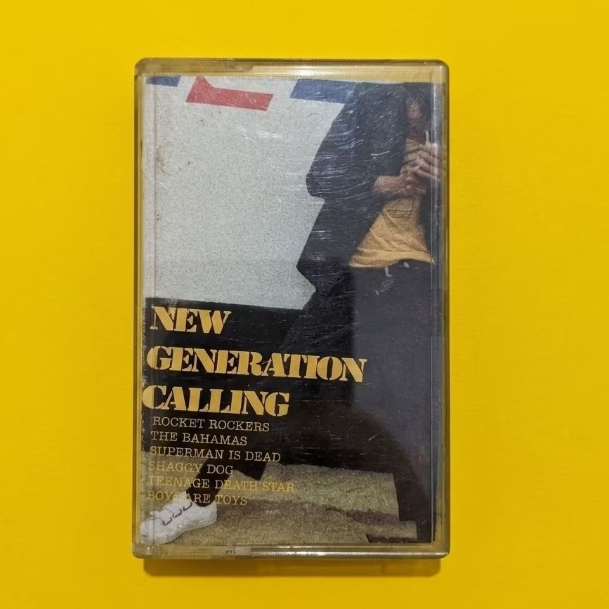 Kaset Pita Kompilasi New Generation Calling - Rocket Rockers - Bahamas - Superman is Dead - Teenage 