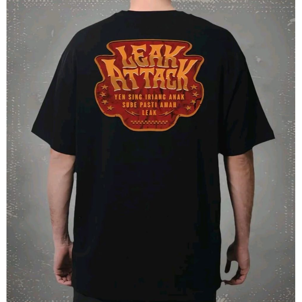 Kaos Leak Attack Kaos Distro Viral Ternyaman Kaos Unisex Viral