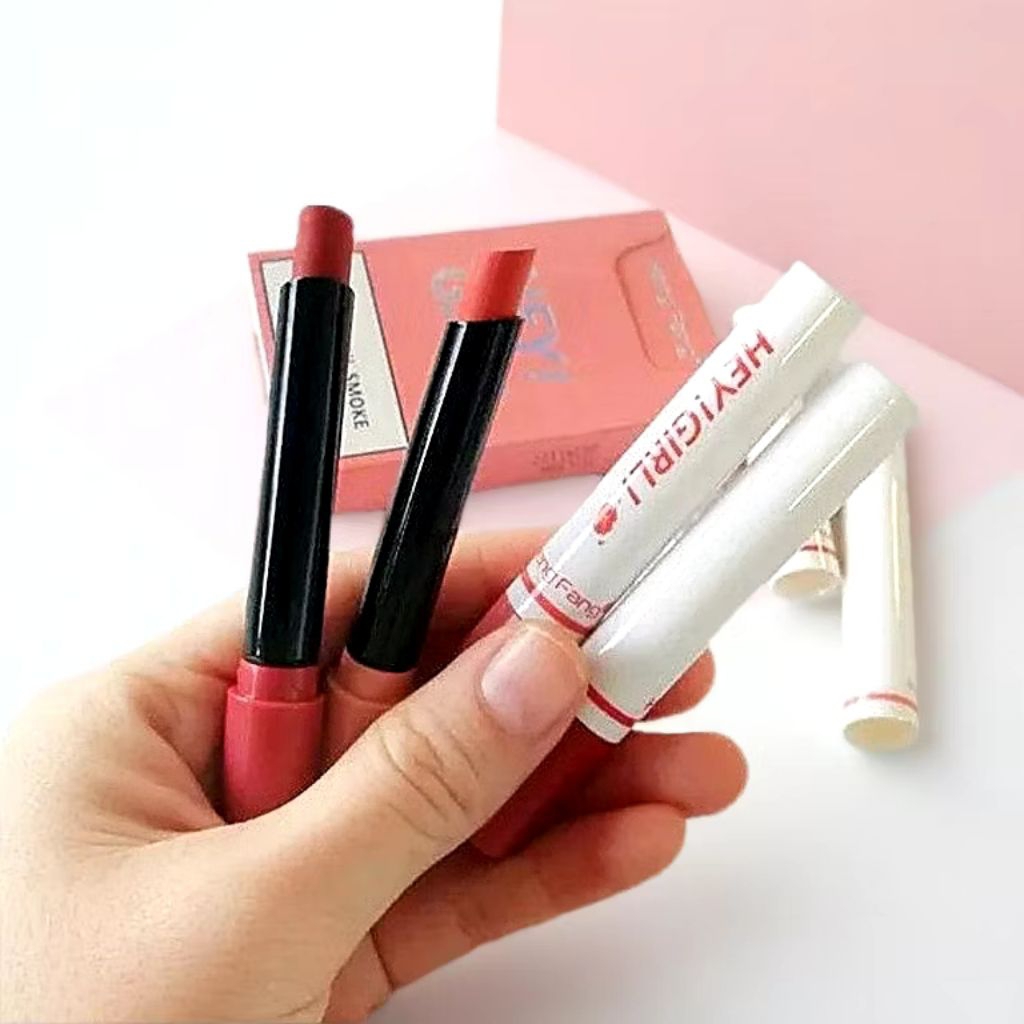 Hey Girl Lipstik Korea Matte Viral Import - HengFang Lipstik Tahan Lama