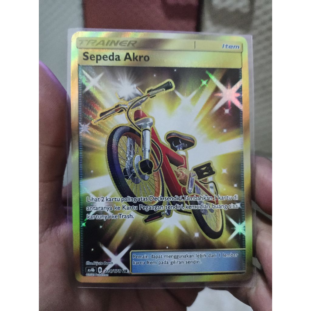 Kartu Pokemon Indonesia - Sepeda Akro UR