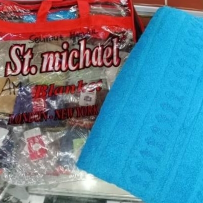 1 pcs SELIMUT HANDUK ST MICHAEL UK 200X220
