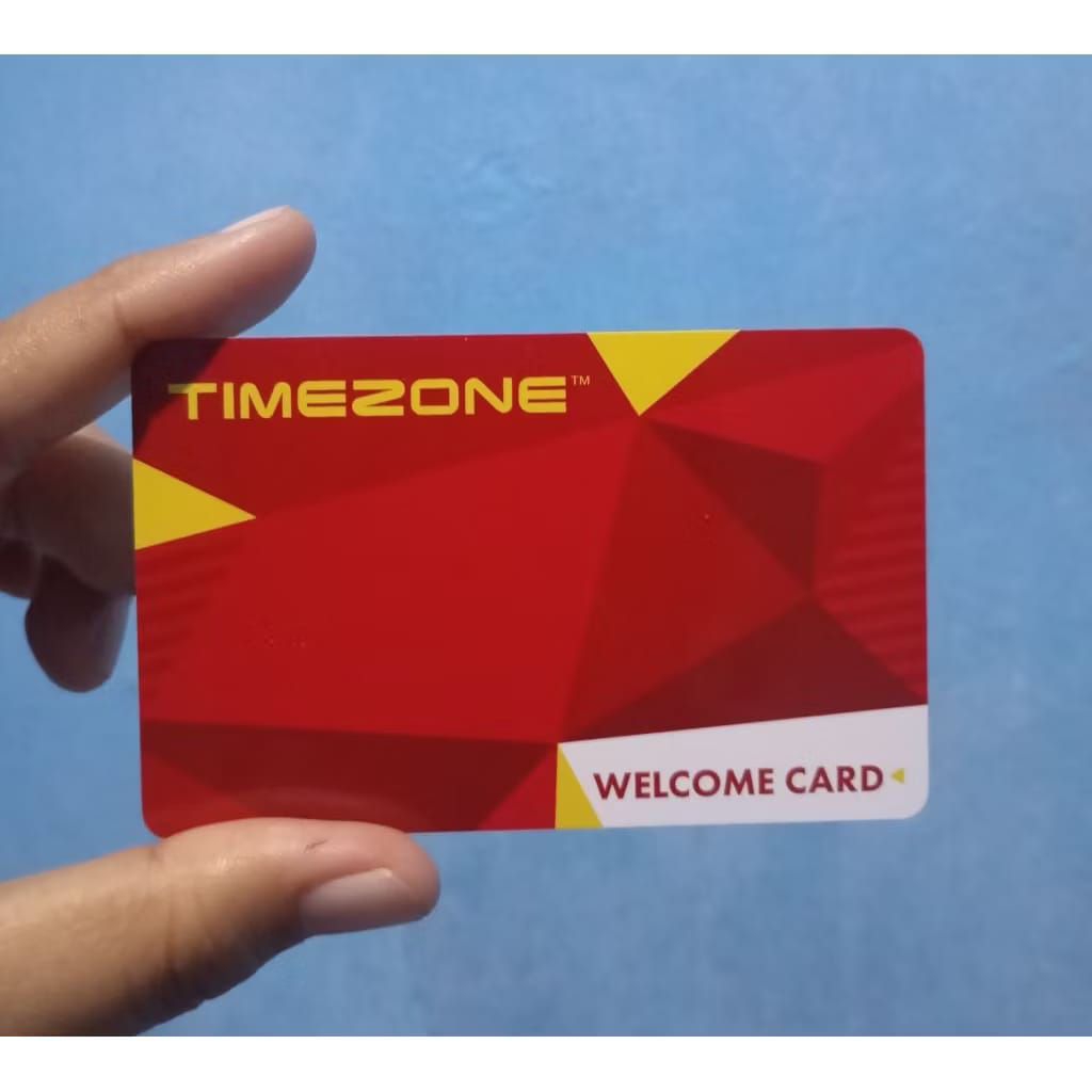 WELCOME CARD TIMEZONE SALDO KOSONG