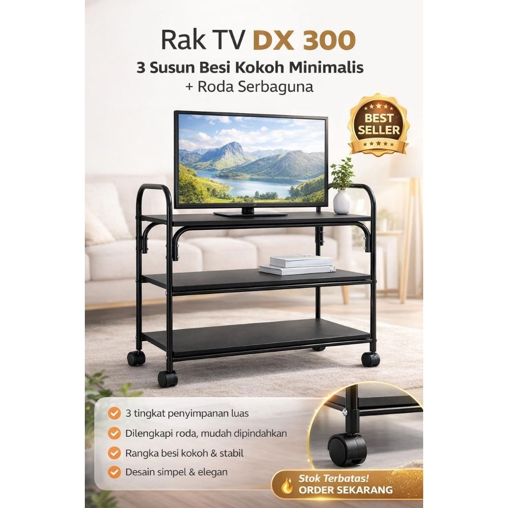 rak/meja tv dx 300