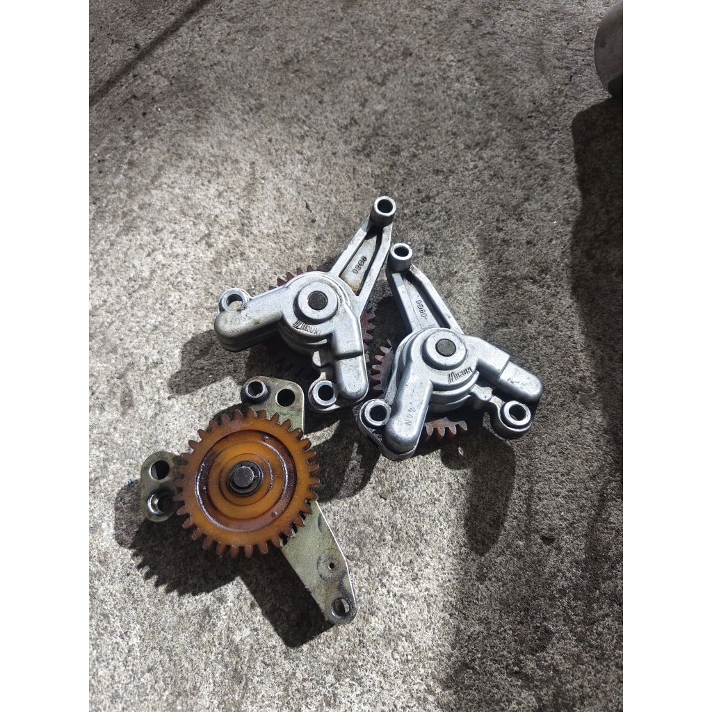 Gear Gir Pompa Oli Smash Shogun 110 Ori Copotan