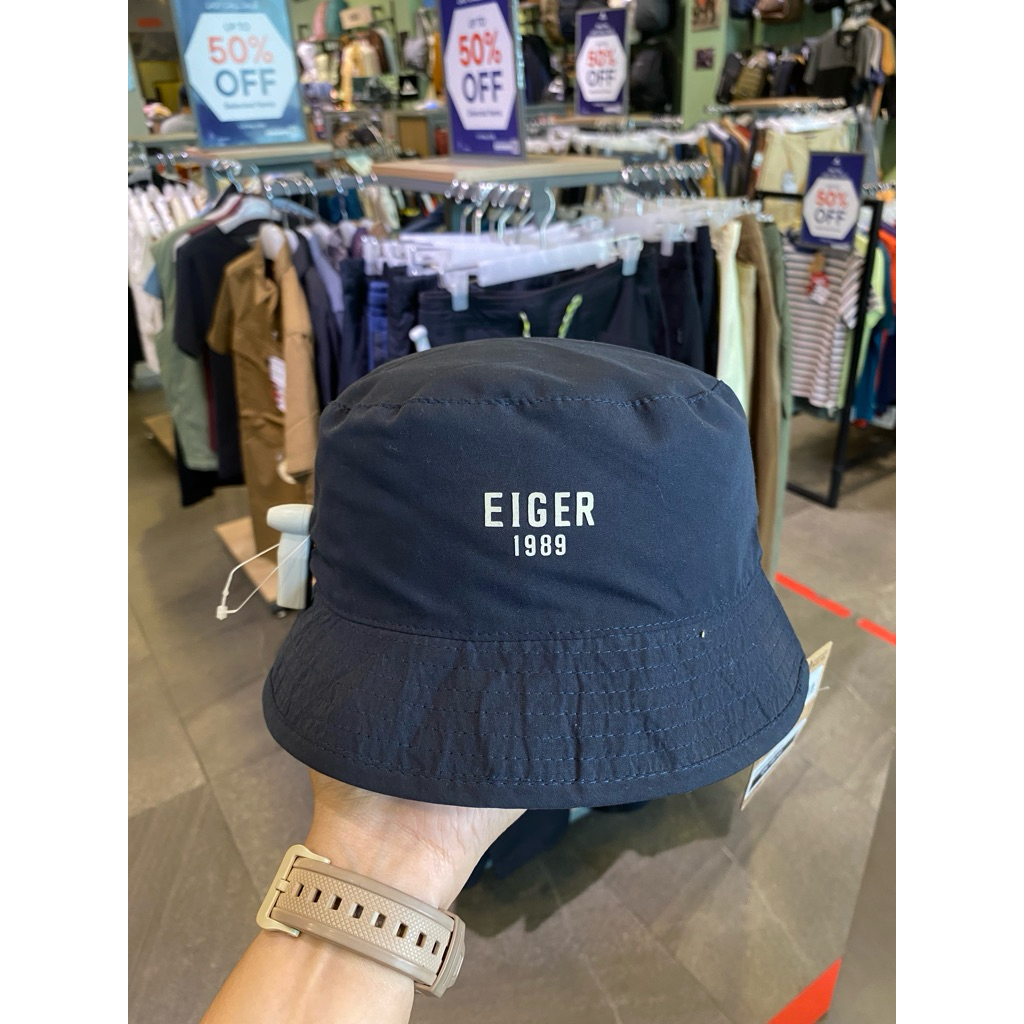 TROUVIS BUCKET HAT WS EIGER 2 IN 1 / TOPI EIGER