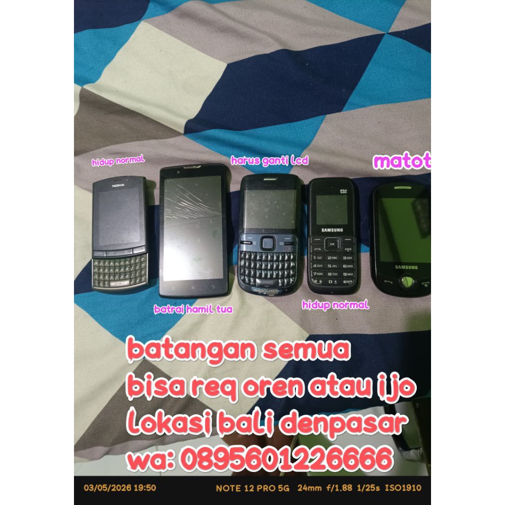 Hp jadul batangan, Ada yg minus