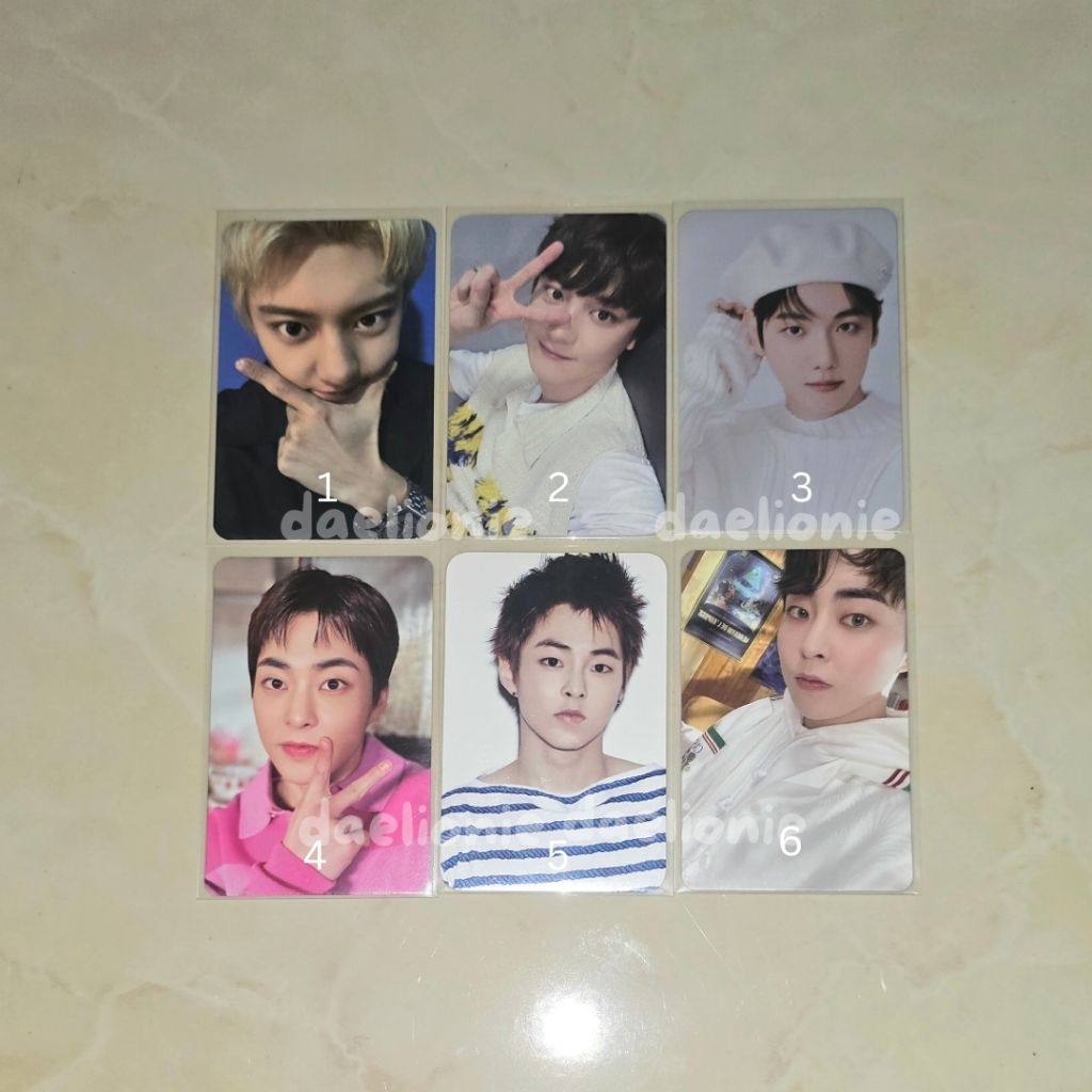 PC baekhyun chanyeol xiumin Official EXO black out lonsdaleite oclock fortune repackage dftf exist