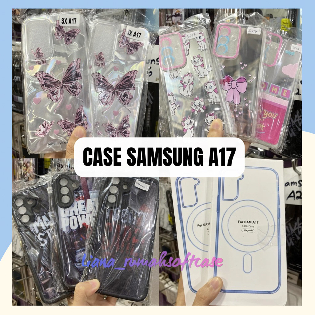 SOFTCASE KHUSUS SAMSUNG A17 TERBARU CASE COWOK SAMSUNG A17 CASE CEWEK SAMSUNG A17