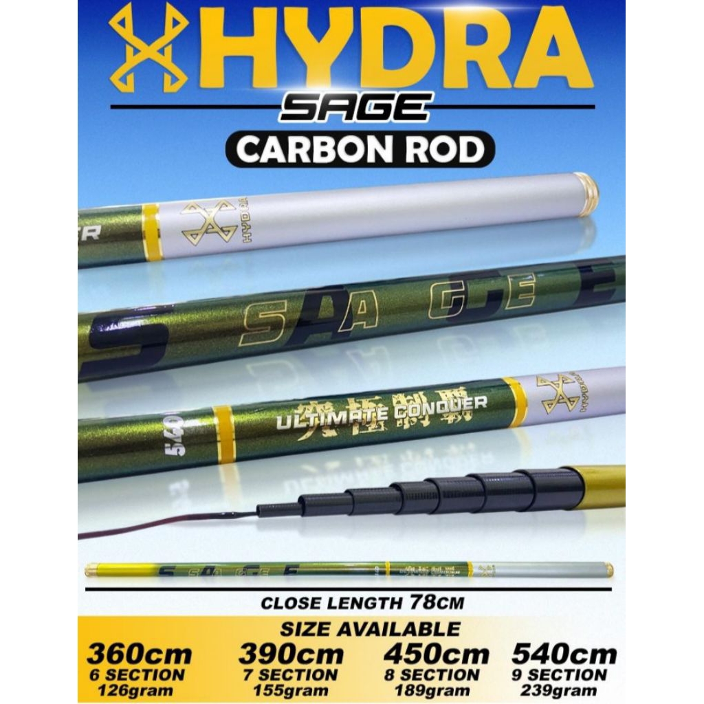 joran tegek hydra Sage gen 3 ujung hollow