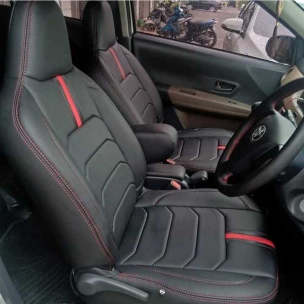 sarung jok mobil calya tahun 2020-2022 full seat tuga baris